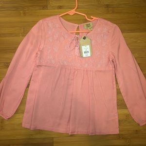 Size 4 coral blouse